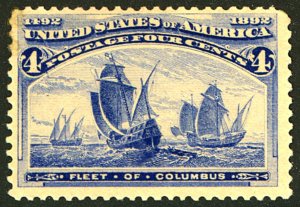 U.S. #233 MINT OG NH