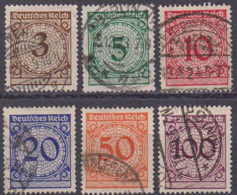 Germany #323-8 F-VF Used CV $3.20 (25486)  