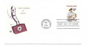 1910 American Red Cross The Gift of Self, Bittings by Alan Diamant, FDC