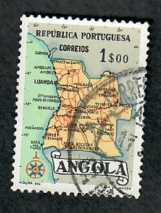 Angola #389 used Single