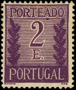 Portugal Scott #J63 F-VF/MH - 1940 2e Rose Violet Postage Due - See Descript