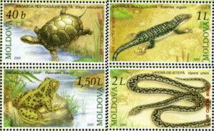 186057 MNH MOLDAVIA 2005 EL LIBRO ROJO DE MOLDAVIA