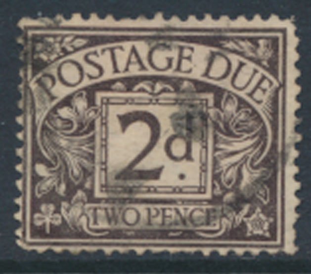 GB Postage Due  SG D4 wmk simple cypher  Used 1914 SC# J4  See scan