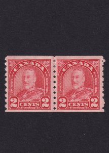 Canada, Scott 181, Mint LH, F-VF Pair