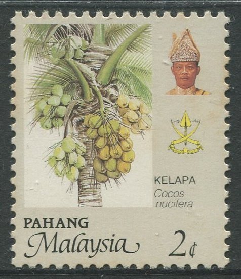 STAMP STATION PERTH Pahang #113 Sultan Haji Ahmad Shah MNH 1986