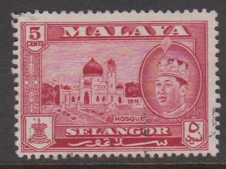 Malaya Selangor Sc#117 Used