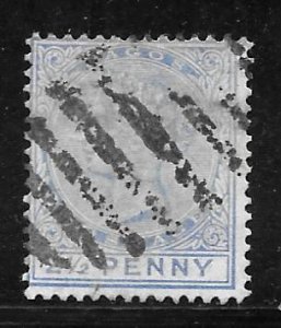 Lagos 19a: 2.5d Victoria, used, AVG