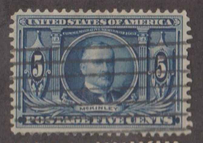 U.S. Scott #326 Louisiana Purchase - McKinley Stamp - Used Single