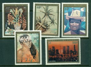French Polynesia 1974 Paintings by Polynesian Artists MUH