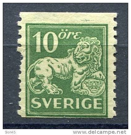 Sweden 1920-34  FA 144 MNH  Standing Lion