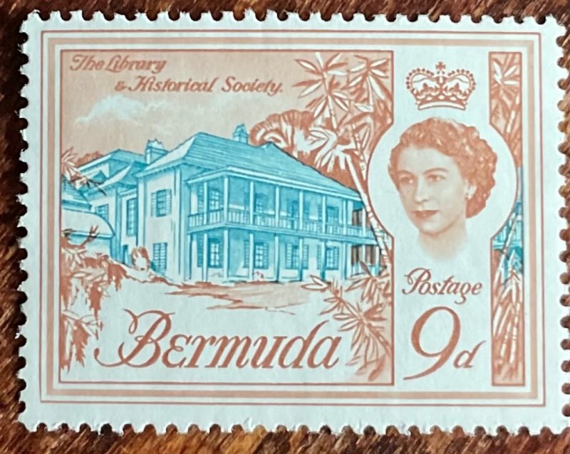 Bermuda #182 MNH Single The Library & Historical Society L23