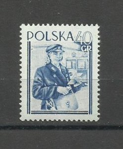 POLAND 1954 - WOMEN`S  DAY  ,MNH