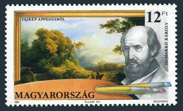 Hungary 3301,MNH.Michel 4148. Karoly Marko,1791-1860,painter,1991.