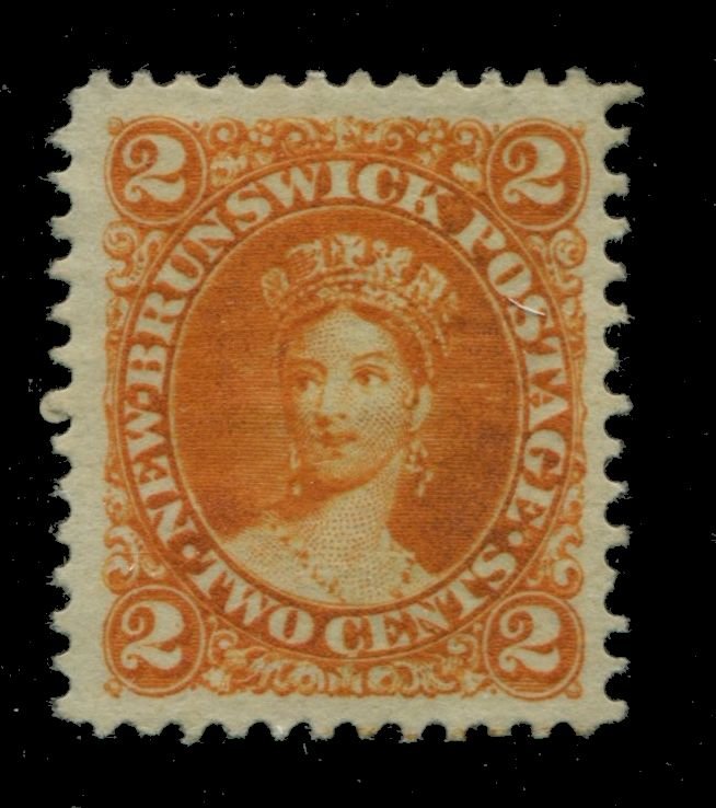 New Brunswick #7 SG 10 MNG VF 2c Cents Issue [N4477] CV=$25.00