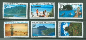 French Polynesia #278-283 Mint (NH) Single (Complete Set) (Flora)