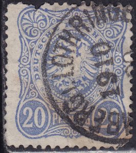 Germany 40 Numeral Issue 20 PFENNIG 1880