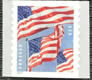 US #5657 MNH Coil Single Flags “Old Glory” Long may it wave! (.58)