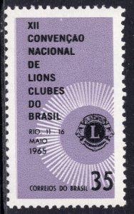 1175 - Brazil 1965 - Brazilian Lions Clubs National Convention - MNH Set