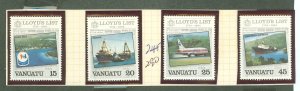 Vanuatu #368-71  Single (Complete Set)