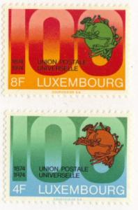 Luxembourg #551-52 MNH cpl set UPU