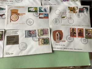 Cyprus first day covers 16 items Ref A1912