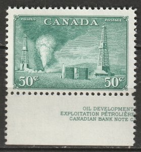 Canada 1950 Sc 294 MNH* with margin
