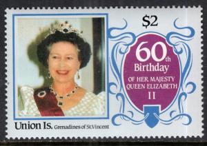 St Vincent Grenadines Union Island 215 Queen Elizabeth II MNH VF