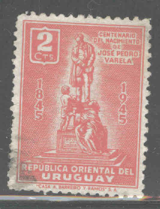 Uruguay Scott 536 used stamp