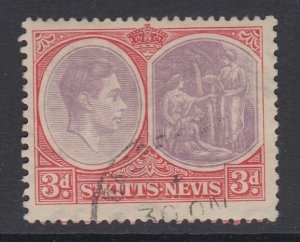 St. Kitts-Nevis, Scott 84a (SG 73), used