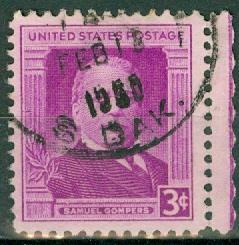 USA - Scott 988 w/ Circular Cancel