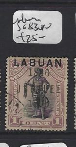 LABUAN   (P2507B)  JUBILEE 1C  SG 83   VFU