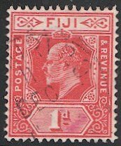 FIJI 1906  Sc 72 Used VF 1d  KE