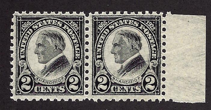 612 Mint,OG,NH... Pair... SCV $65.00