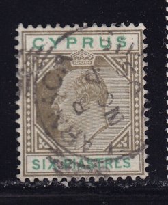Cyprus Scott # 43 F-VF used neat cancel nice color cv $ 145 ! see pic !