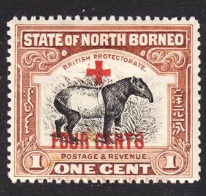 North Borneo Scott B31 VF mint OG HHR.  FREE...