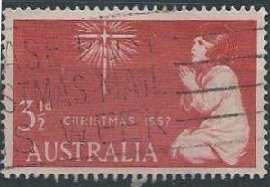 Australia 306 (used) 3½p Christmas 1957