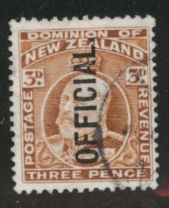 New Zealand Scott o41 Used Official stamp 