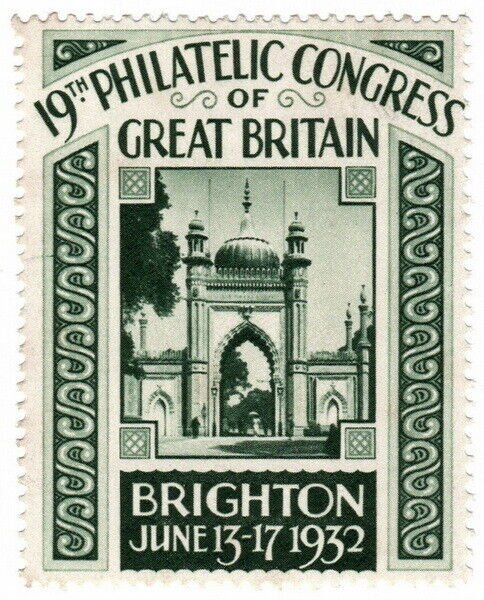 (I.B) Cinderella : 19th Philatelic Congress (Brighton 1932)