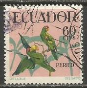 ECUADOR 648 VFU BIRD 731D-3