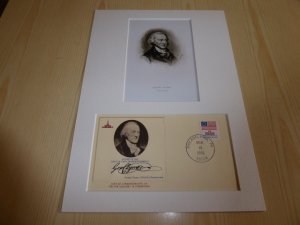 George Clymer photograph and 1976 USA Declaration of Independence Cover