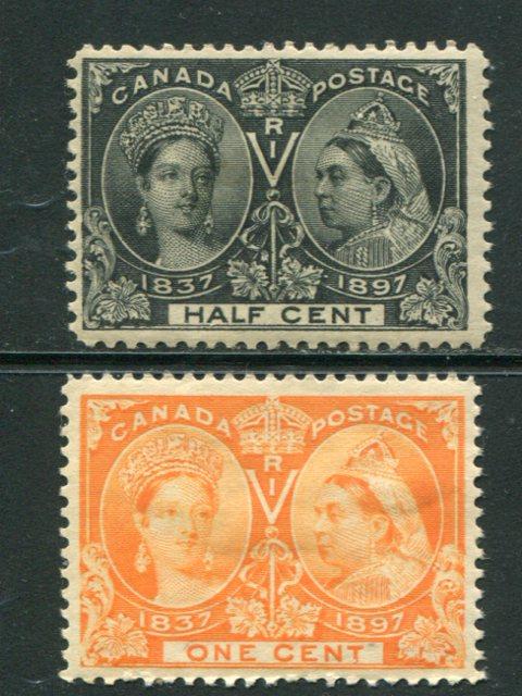 Canada #50 and #51 Mint F-VF 