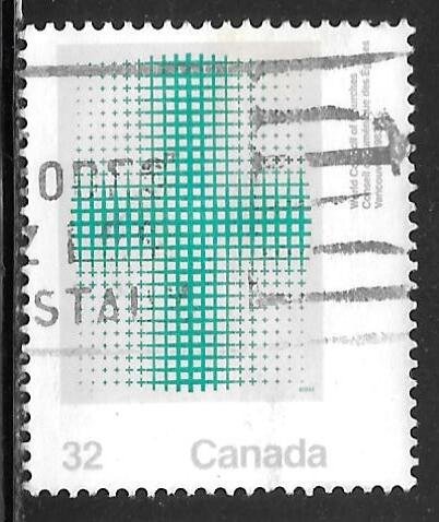 Canada 994: 32c Cross, used, VF