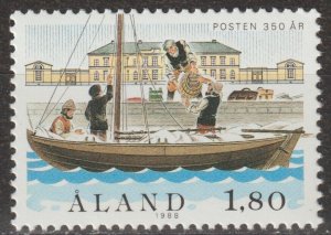 EDSROOM-17218 Finland-Aland Islands 29 MNH 1988 Complete Mail Boat