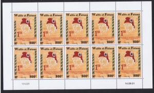 Wallis and Futuna Mediator of the Republic 1v Full Sheet of 10 stamps PM SG#788