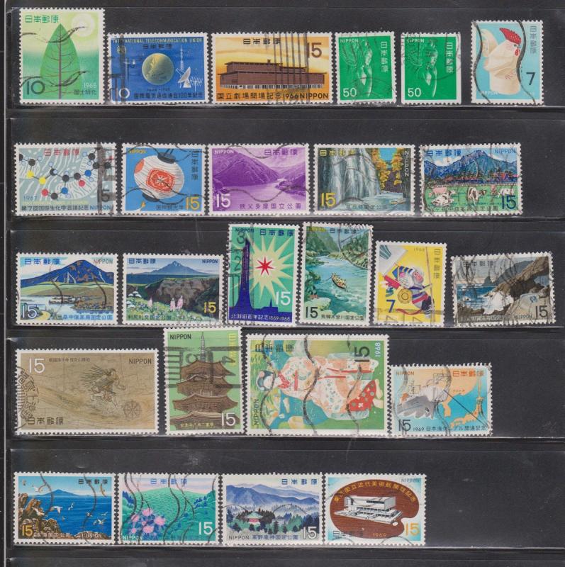 JAPAN - Mixture Of Used 1960s Issues - Good Value