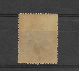 COSTA RICA Year 1901 Personalities José María Castro Madriz 50 cents Red  MNH VF 