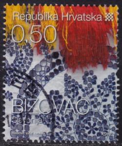 Croatia - 2008 - Scott #702 - used - Traditional Costumes Bizovac