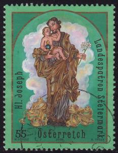 Austria - 2005 - Scott #2010 - used - Saint Joseph