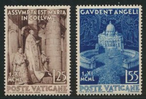 VATICAN 143-144 MINT NH