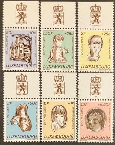 Luxembourg Scott#B264-9 MNH w/selvage/crest